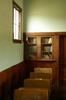 Interior of an Amish School