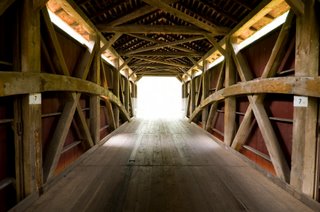 Lancaster Covered Bridge Interior